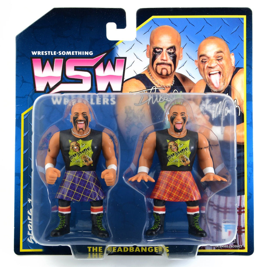 FC Toys Wrestle-Something Wrestlers Series 1 Headbangers Mosh & Thrasher PW Catalog
