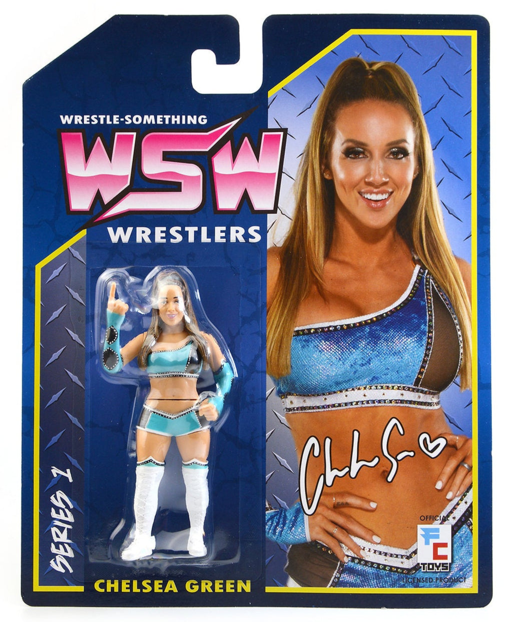 FC Toys Wrestle-Something Wrestlers Series 1 Chelsea Green PW Catalog