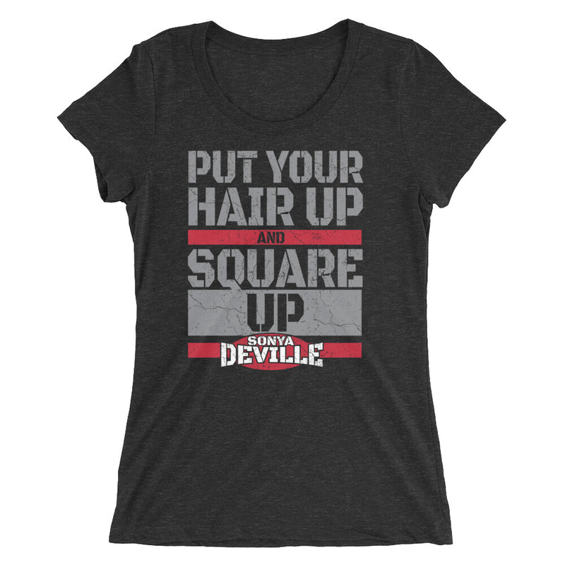 Sonya Deville "Square Up" Women's Tri-Blend T-shirt