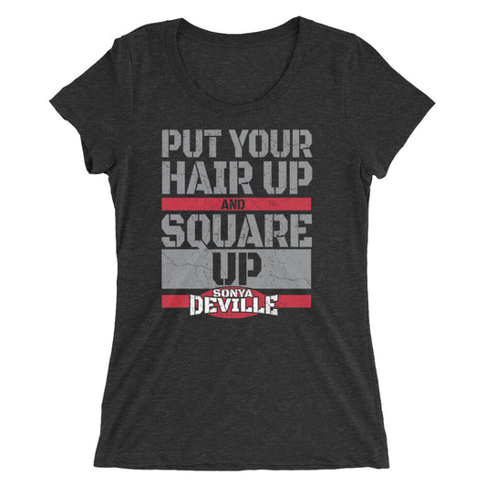 Sonya Deville "Square Up" Women's Tri-Blend T-shirt