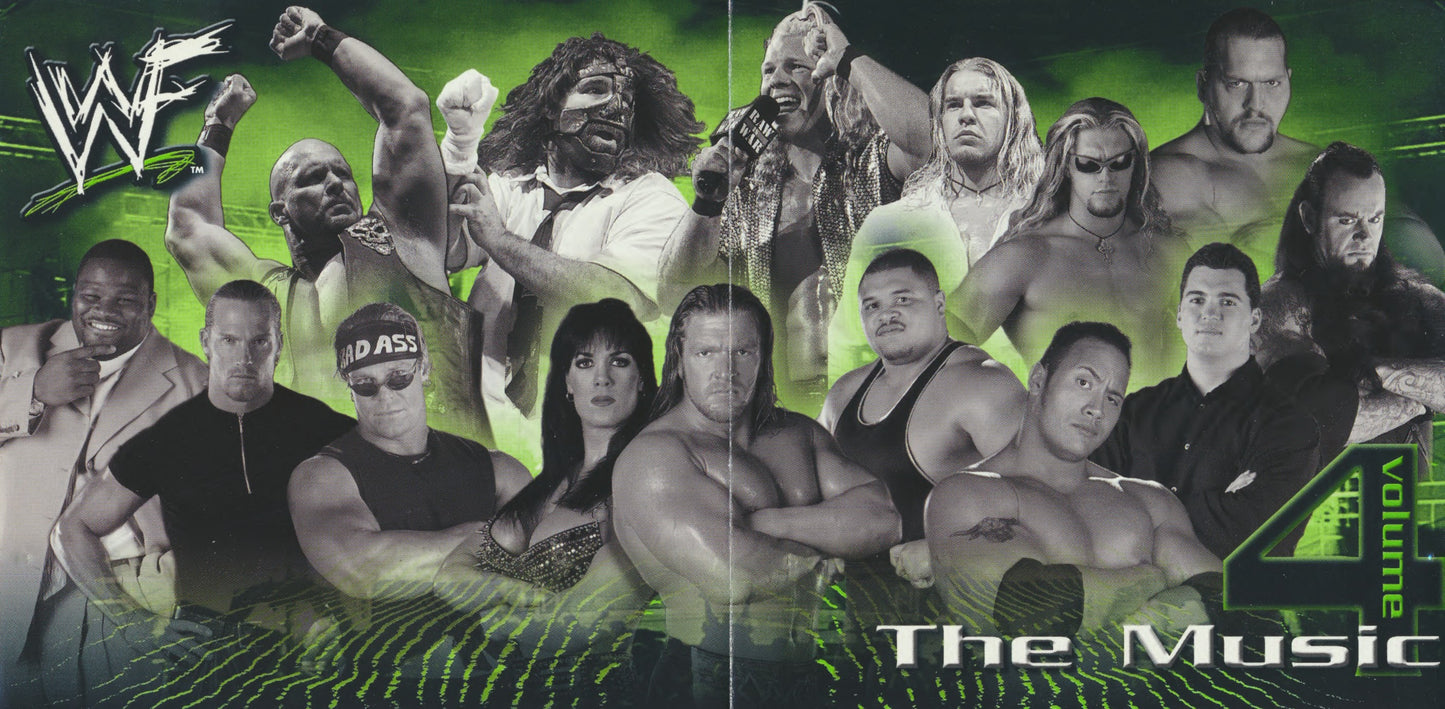 WWF The Music, Volume 4 1999 Music CDs PWcatalog
