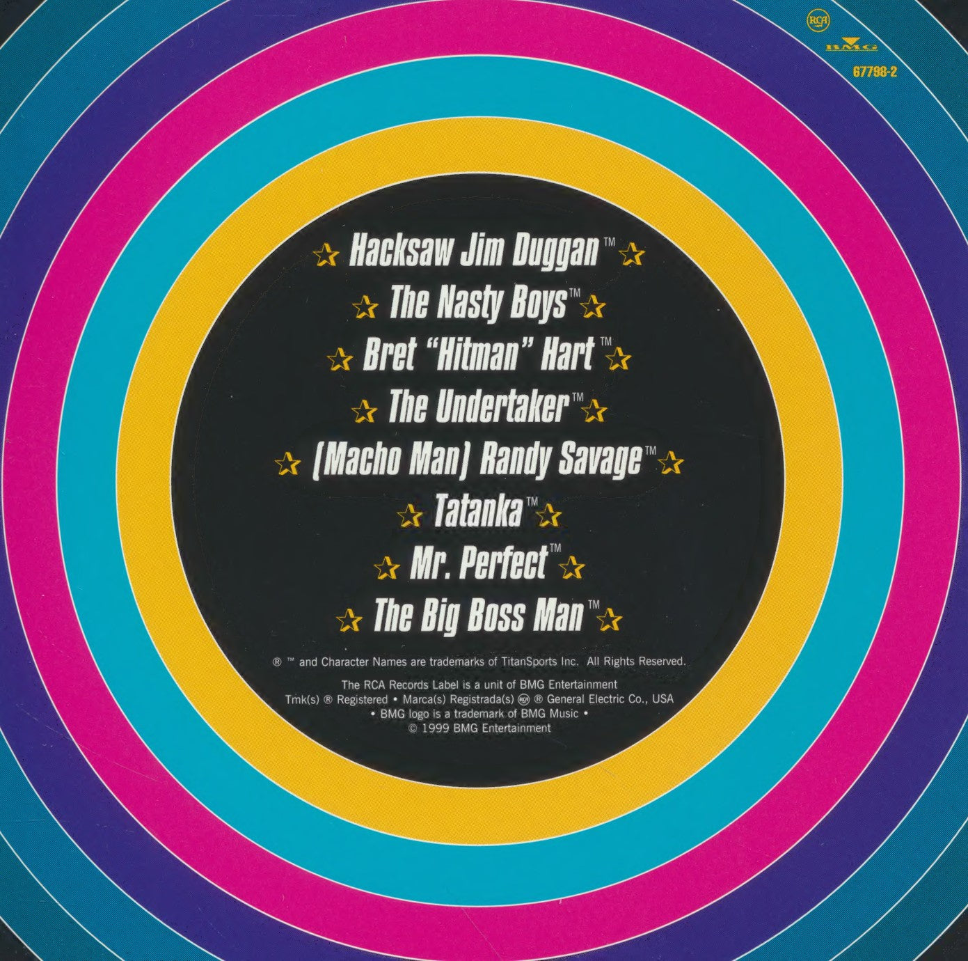 WrestleMania The Album 1993 Music CDs PWcatalog