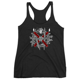 Aleister Black "AXB" Women's Racerback Tank Top Tank Top PW Catalog