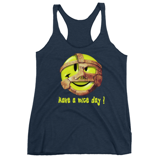 Mankind "Have a Nice Day" Women's Racerback Tank Top Tank Top PW Catalog