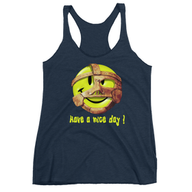 Mankind "Have a Nice Day" Women's Racerback Tank Top