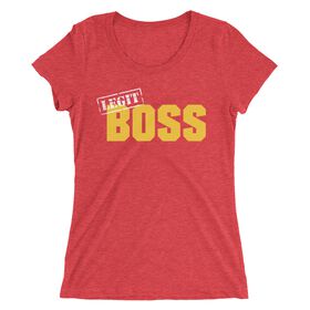 Sasha Banks "Legit Boss" Women's Tri-Blend T-Shirt