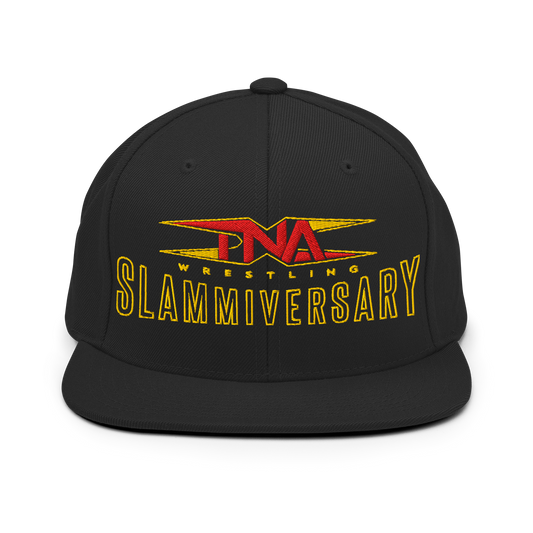 TNA Slammiversary Snapback Hat Snapback PW Catalog