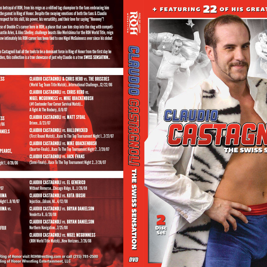 Claudio Castagnoli: The Swiss Sensation (2 Disc Set)