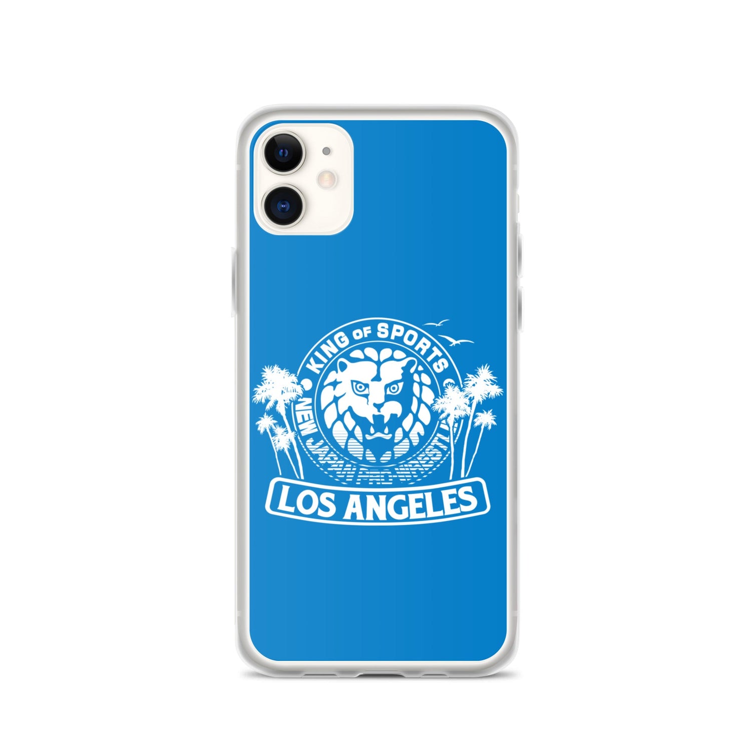 LION MARK LOS ANGELES Clear Case for iPhone® (Light blue) Other Goods PW Catalog