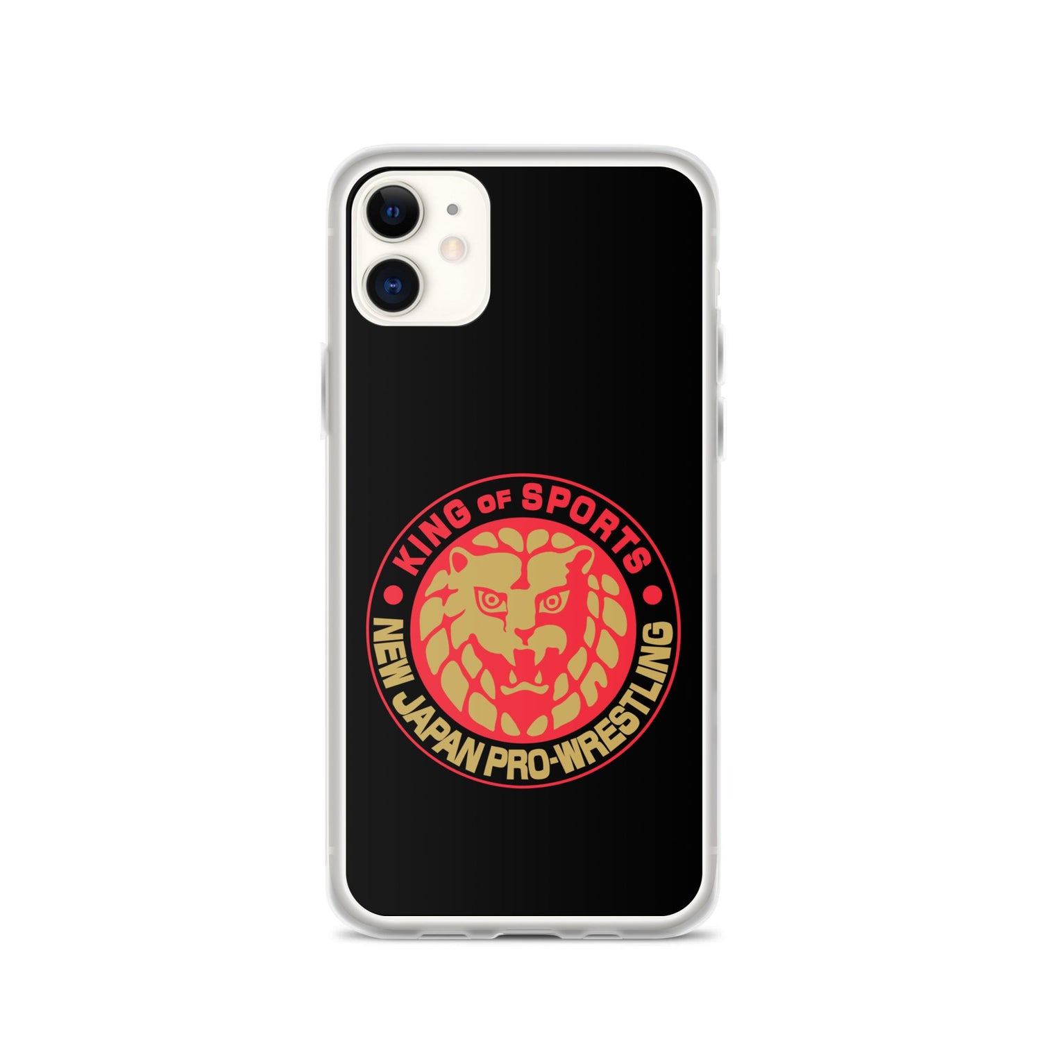 Lion Mark Clear Case for iPhone® (Black & Red & Gold) Other Goods PW Catalog