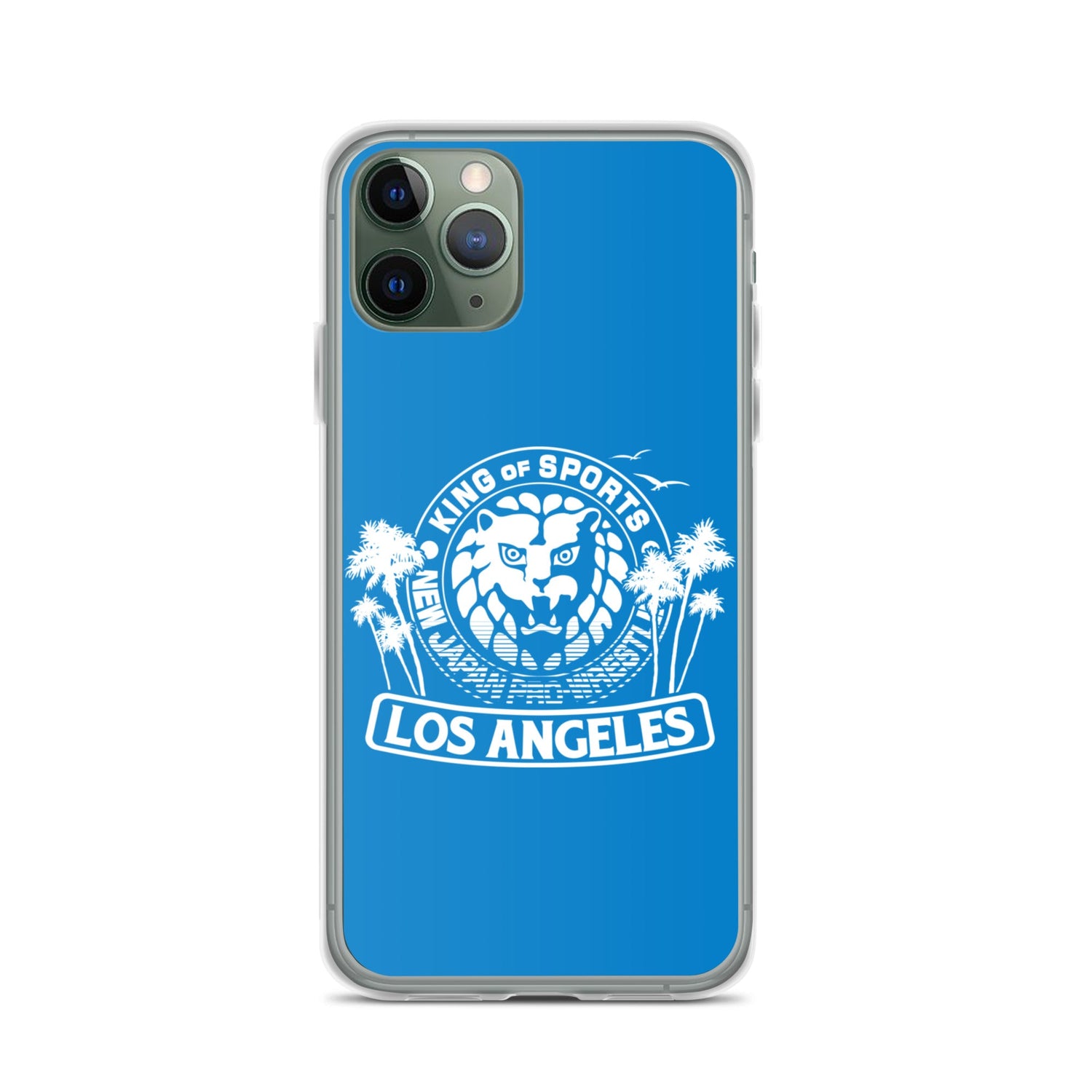 LION MARK LOS ANGELES Clear Case for iPhone® (Light blue) Other Goods PW Catalog
