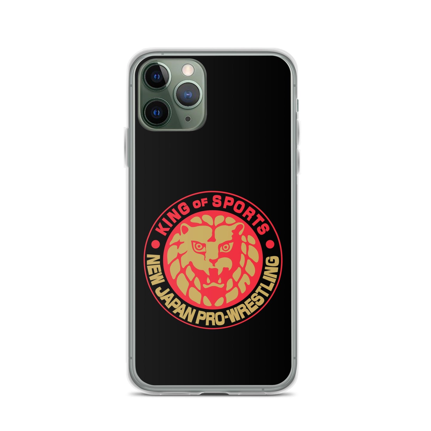 Lion Mark Clear Case for iPhone® (Black & Red & Gold) Other Goods PW Catalog