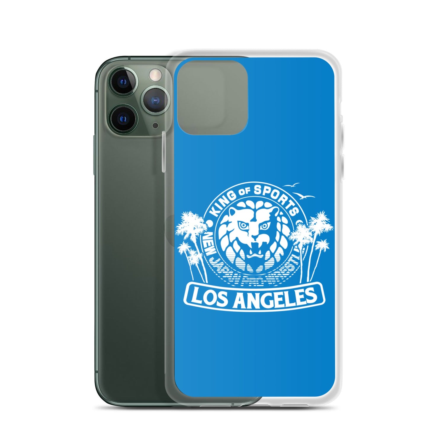 LION MARK LOS ANGELES Clear Case for iPhone® (Light blue) Other Goods PW Catalog