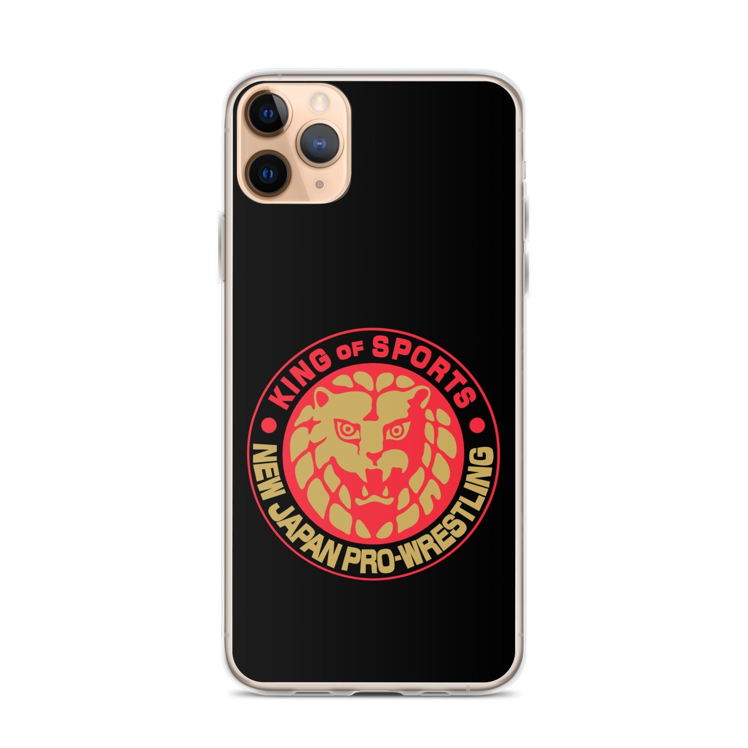 Lion Mark Clear Case for iPhone® (Black & Red & Gold) Other Goods PW Catalog