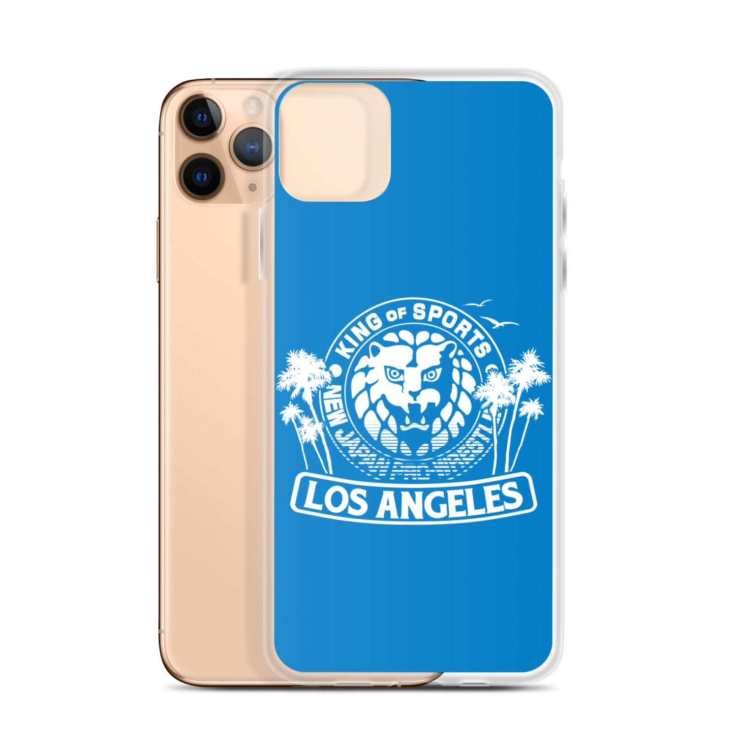 LION MARK LOS ANGELES Clear Case for iPhone® (Light blue) Other Goods PW Catalog