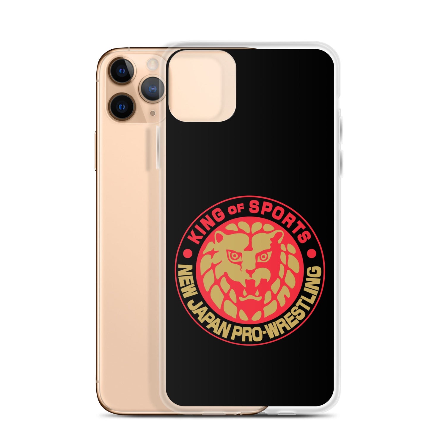 Lion Mark Clear Case for iPhone® (Black & Red & Gold) Other Goods PW Catalog