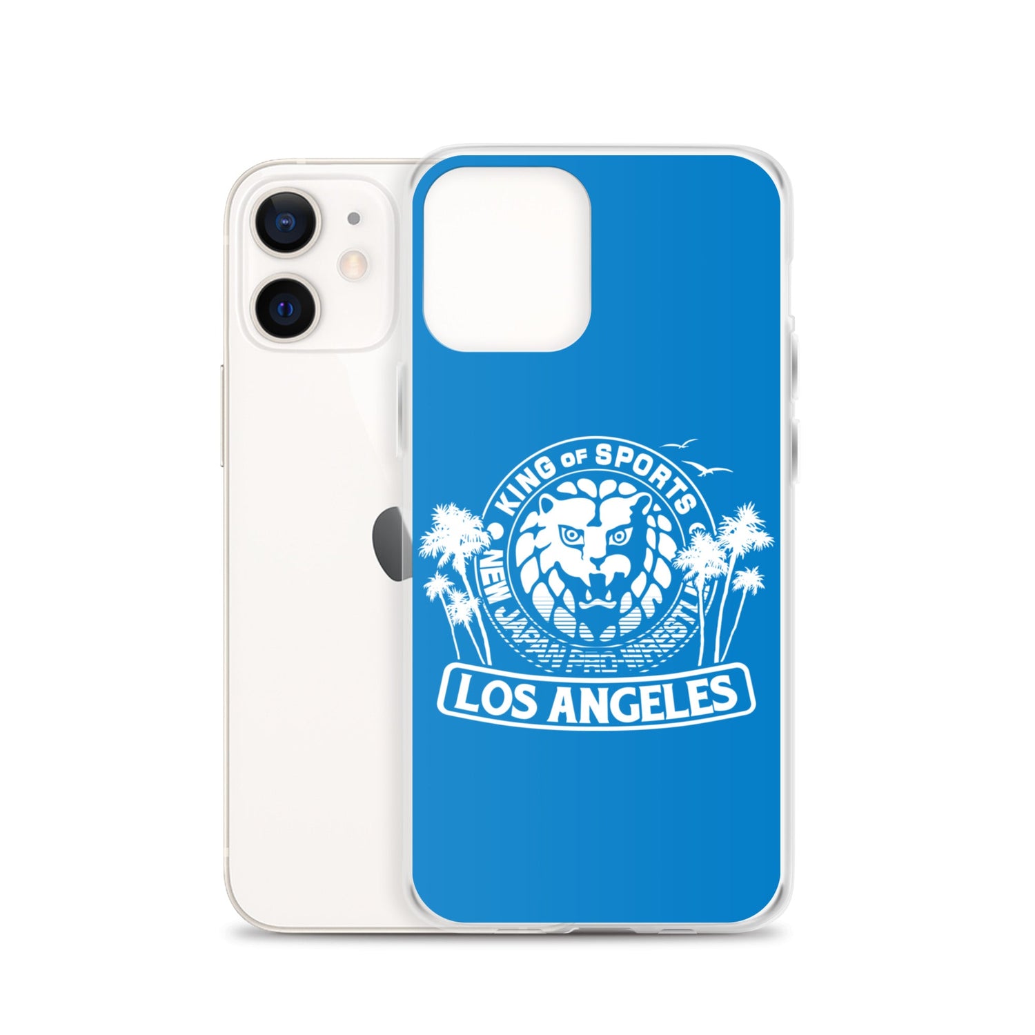 LION MARK LOS ANGELES Clear Case for iPhone® (Light blue) Other Goods PW Catalog