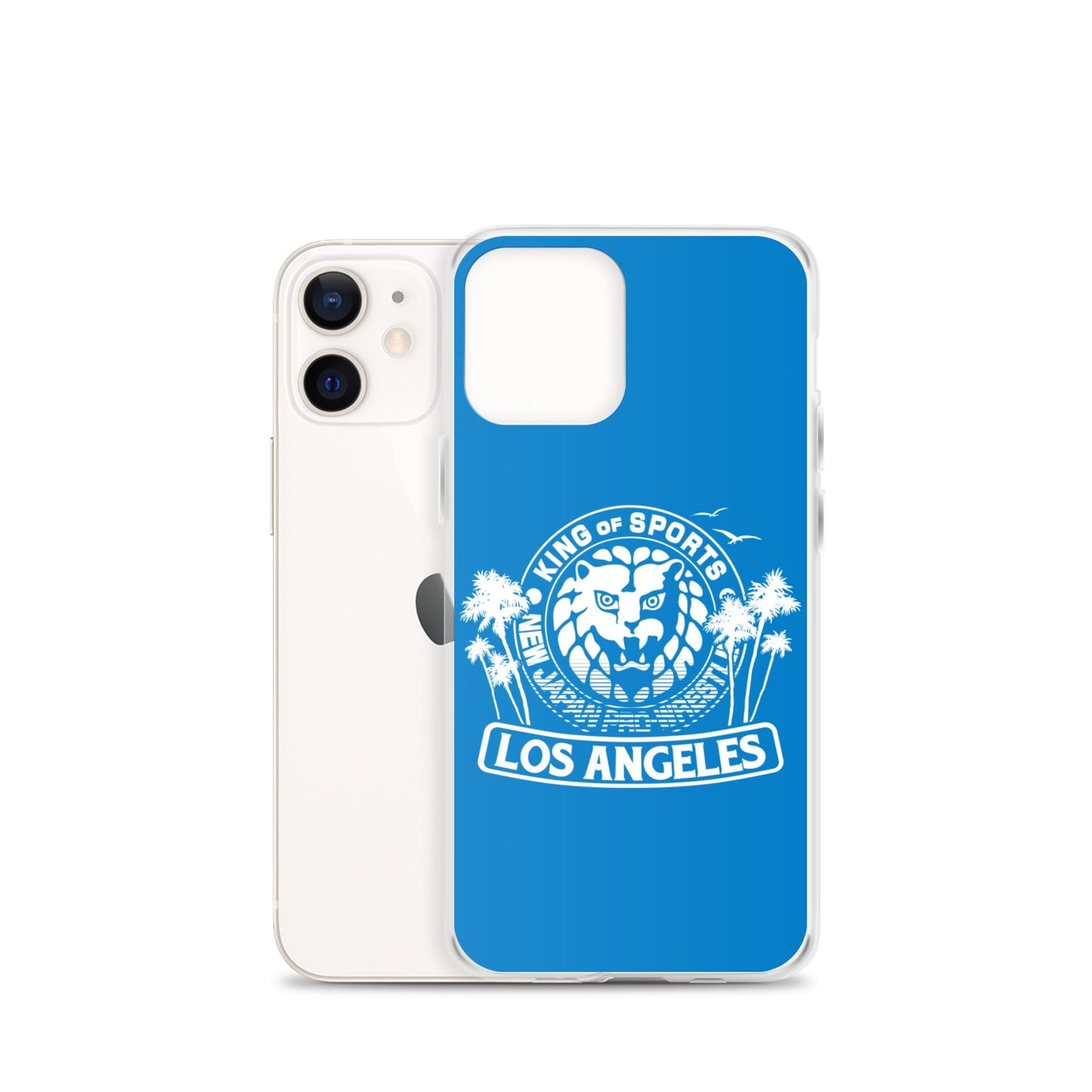 LION MARK LOS ANGELES Clear Case for iPhone® (Light blue) Other Goods PW Catalog