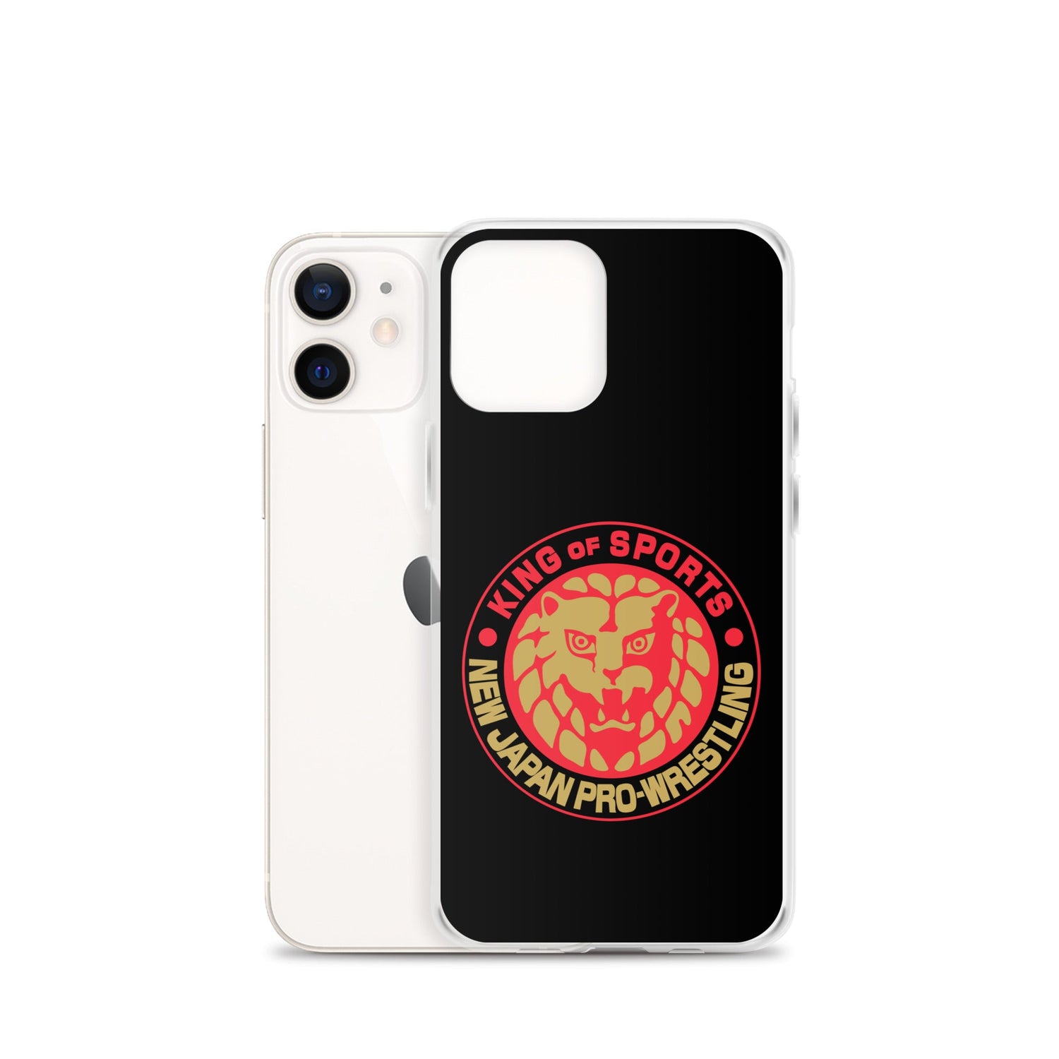 Lion Mark Clear Case for iPhone® (Black & Red & Gold) Other Goods PW Catalog