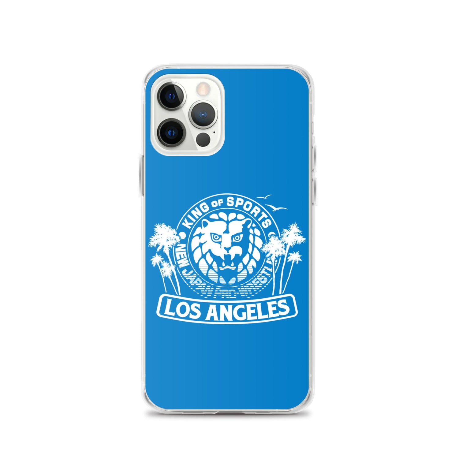 LION MARK LOS ANGELES Clear Case for iPhone® (Light blue) Other Goods PW Catalog