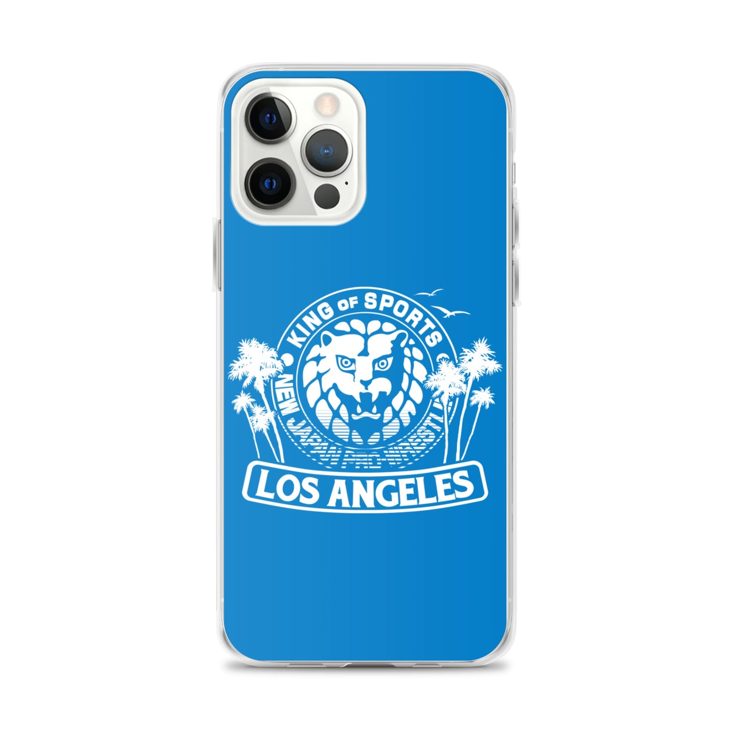 LION MARK LOS ANGELES Clear Case for iPhone® (Light blue) Other Goods PW Catalog