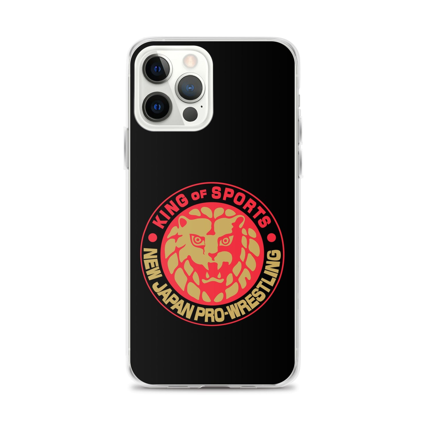 Lion Mark Clear Case for iPhone® (Black & Red & Gold) Other Goods PW Catalog