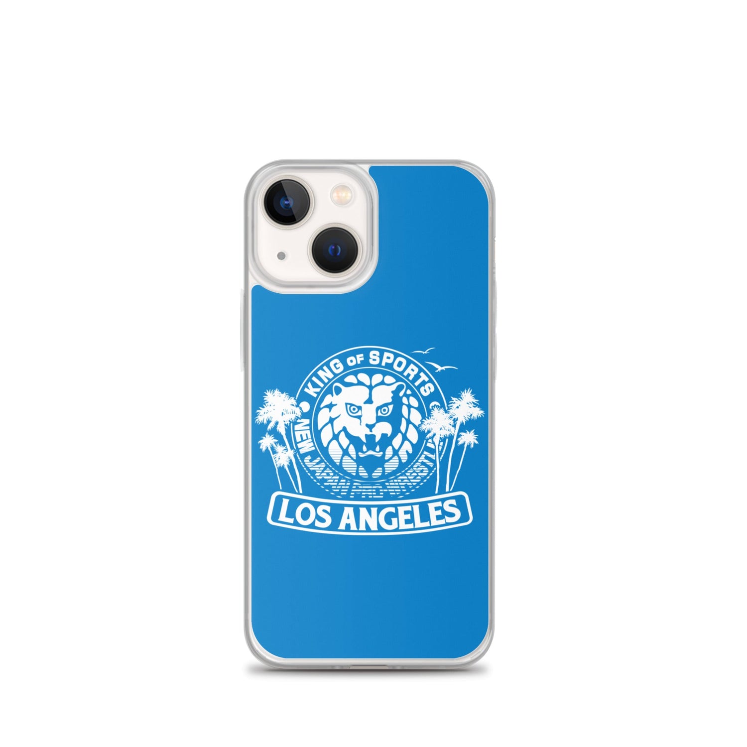 LION MARK LOS ANGELES Clear Case for iPhone® (Light blue) Other Goods PW Catalog