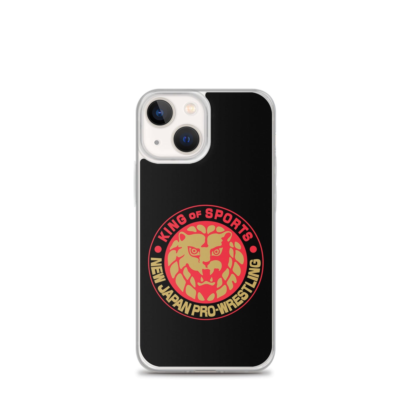 Lion Mark Clear Case for iPhone® (Black & Red & Gold) Other Goods PW Catalog