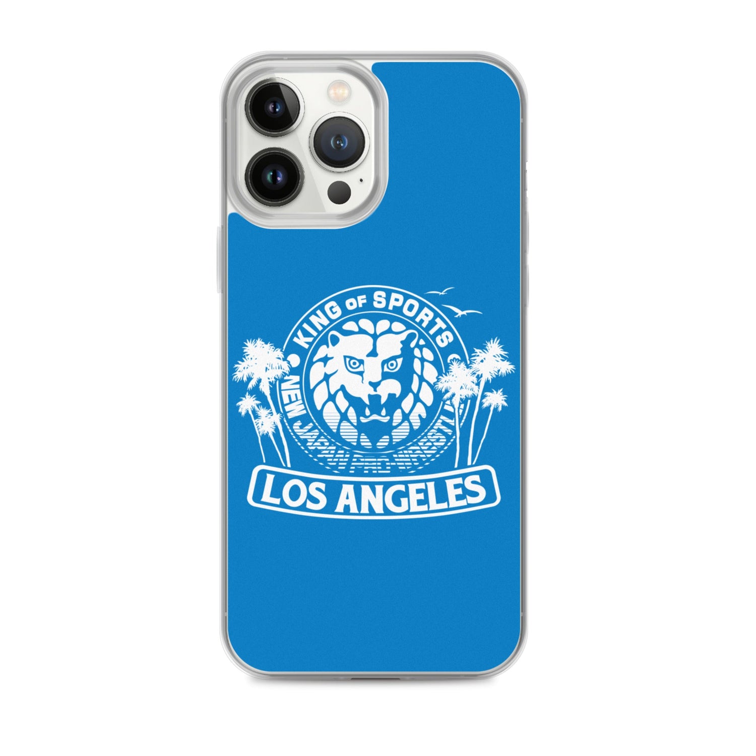 LION MARK LOS ANGELES Clear Case for iPhone® (Light blue) Other Goods PW Catalog
