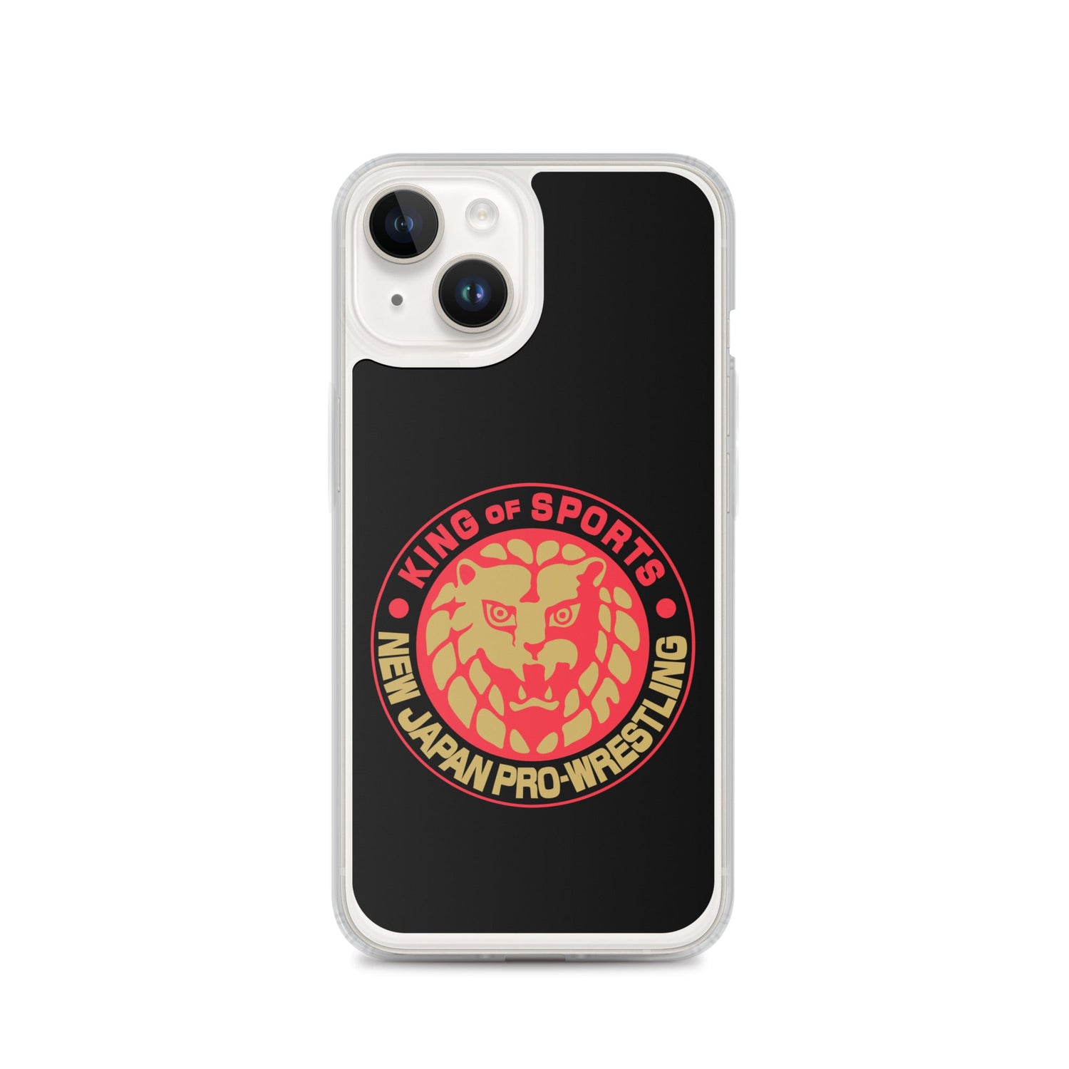 Lion Mark Clear Case for iPhone® (Black & Red & Gold) Other Goods PW Catalog