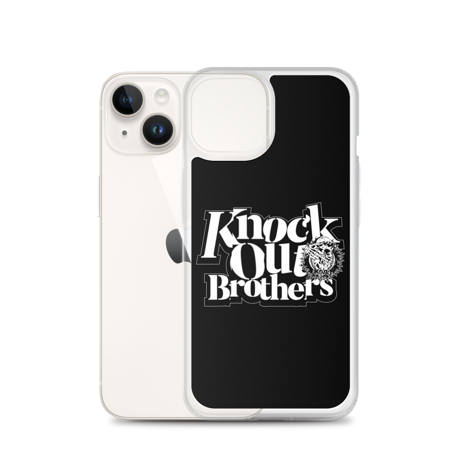 Knock Out Brothers Clear Case for iPhone® Other Goods PW Catalog