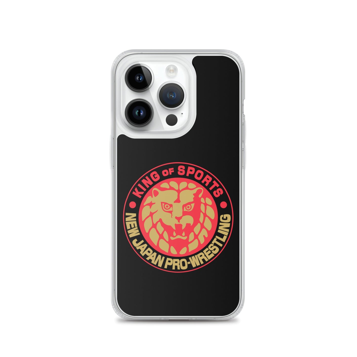 Lion Mark Clear Case for iPhone® (Black & Red & Gold) Other Goods PW Catalog