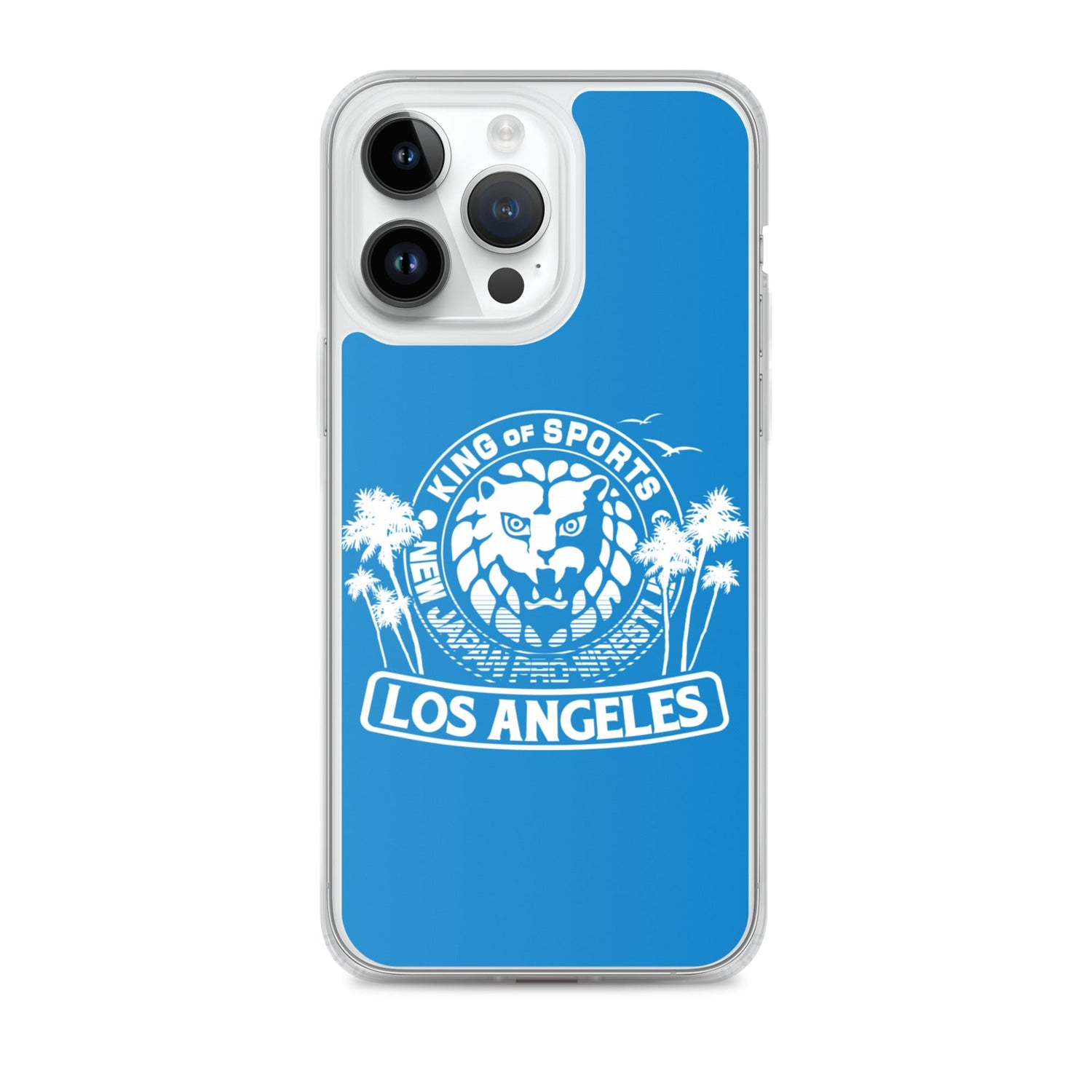 LION MARK LOS ANGELES Clear Case for iPhone® (Light blue) Other Goods PW Catalog