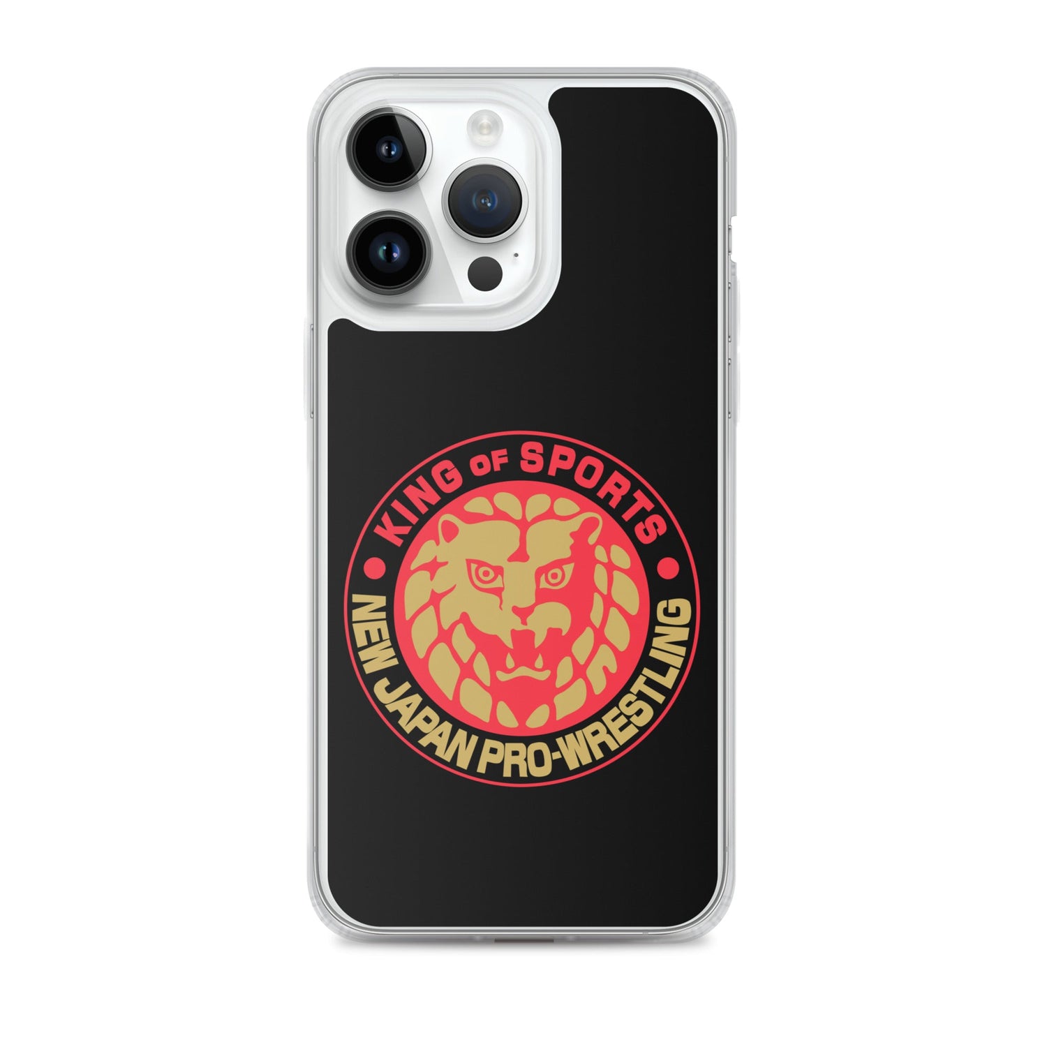 Lion Mark Clear Case for iPhone® (Black & Red & Gold) Other Goods PW Catalog