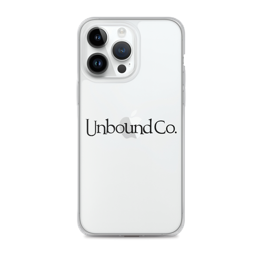 Unbound Co. Clear Case for iPhone® (Wordlogo) Other Goods PW Catalog