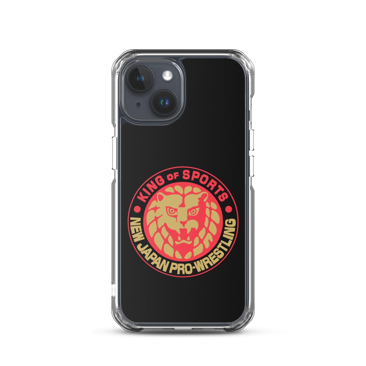 Lion Mark Clear Case for iPhone® (Black & Red & Gold) Other Goods PW Catalog