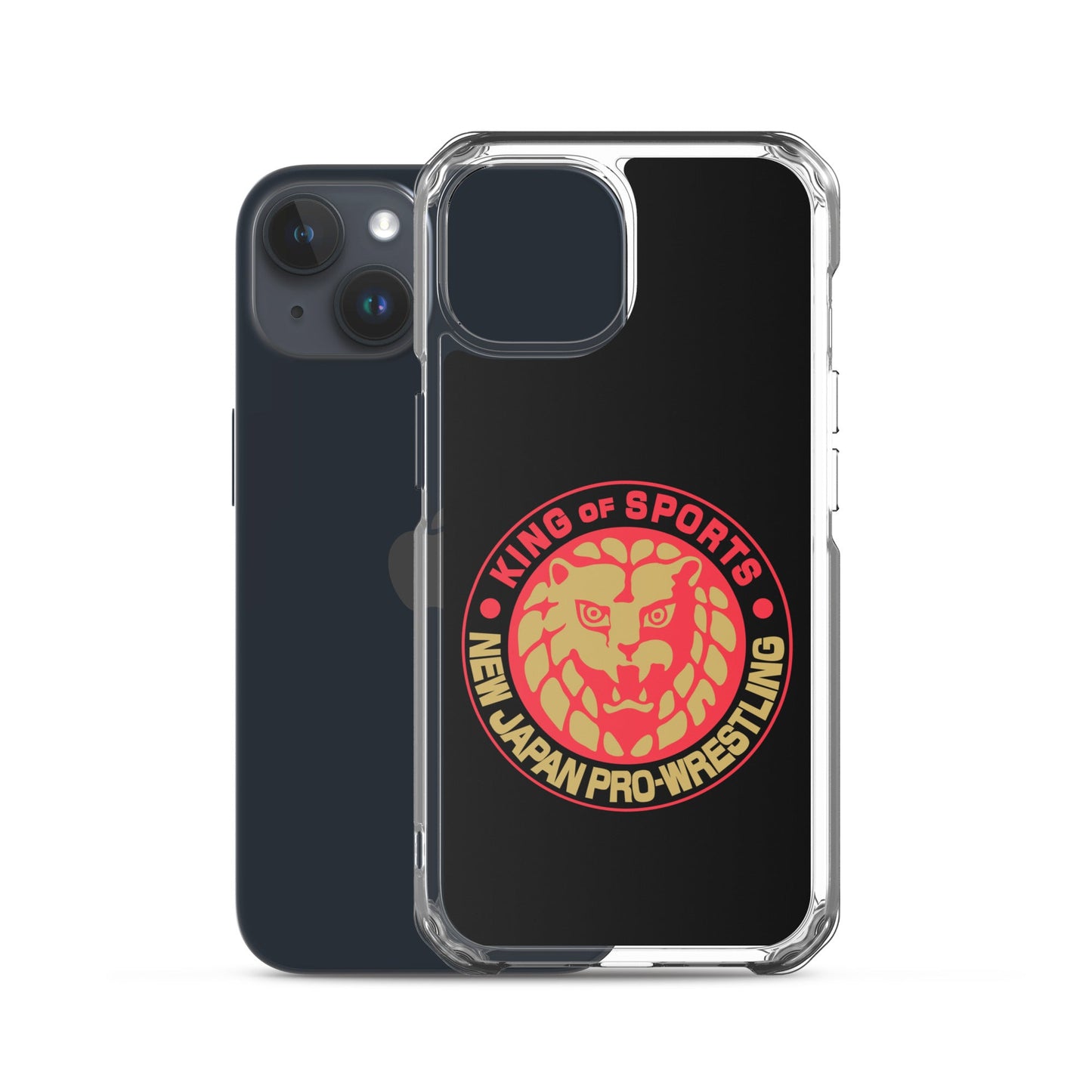 Lion Mark Clear Case for iPhone® (Black & Red & Gold) Other Goods PW Catalog