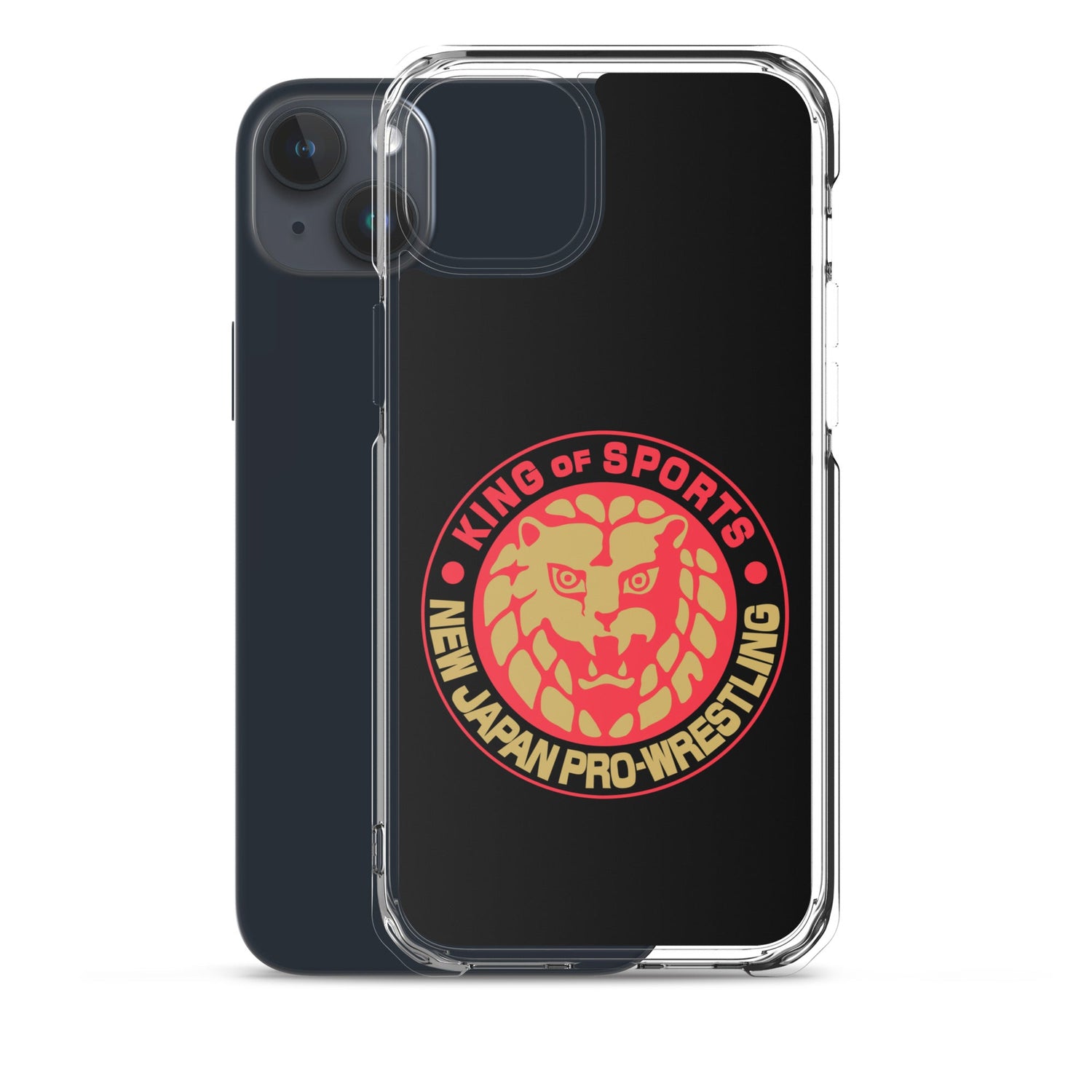 Lion Mark Clear Case for iPhone® (Black & Red & Gold) Other Goods PW Catalog