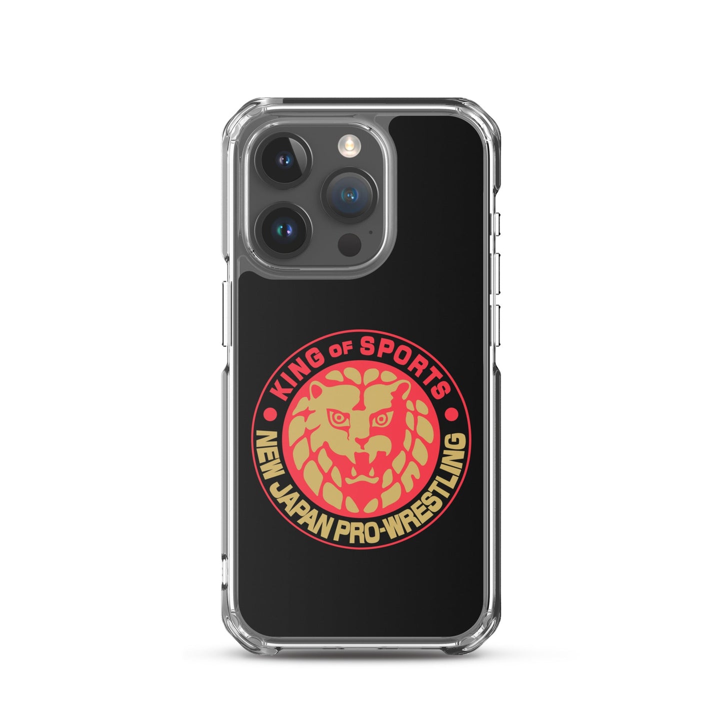 Lion Mark Clear Case for iPhone® (Black & Red & Gold) Other Goods PW Catalog