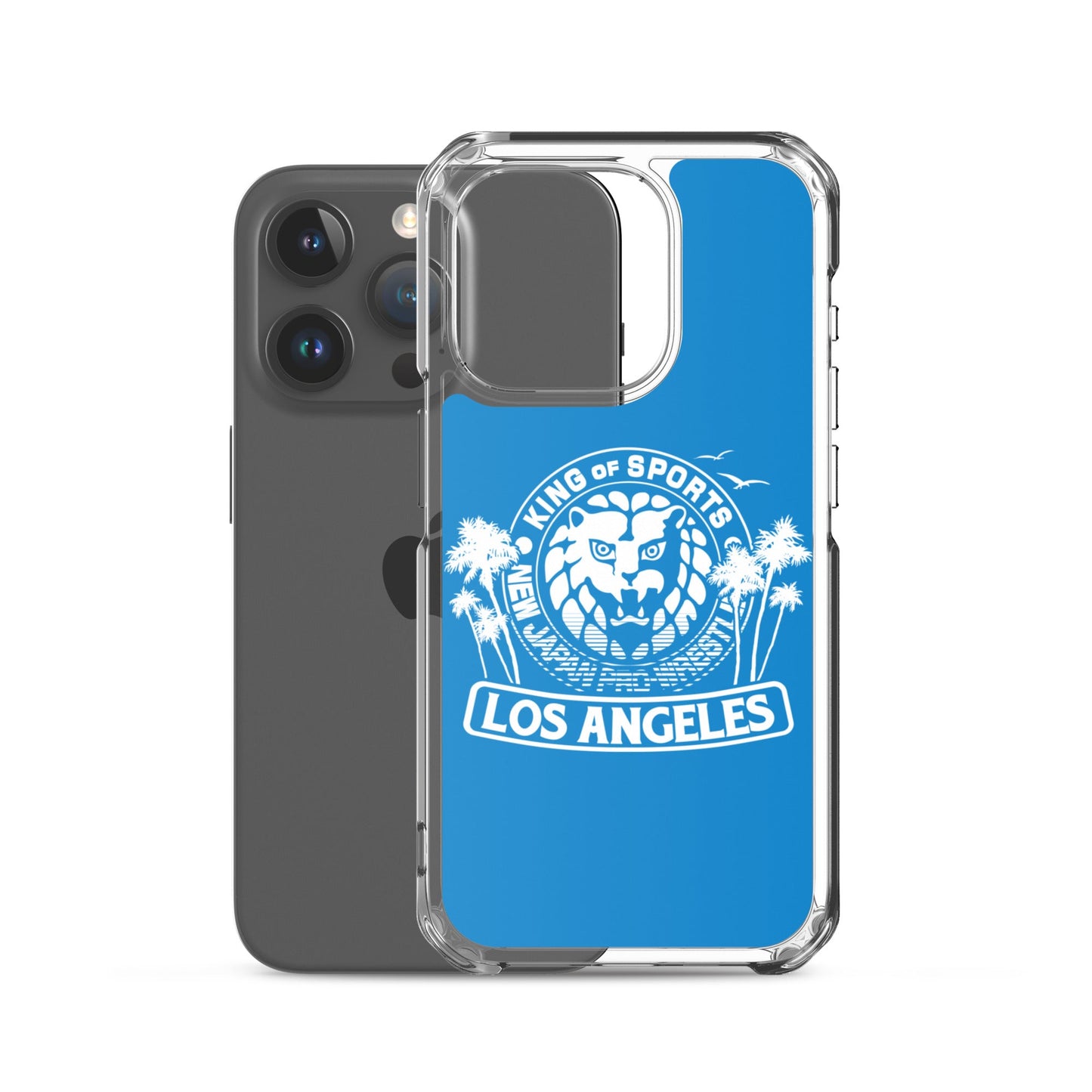 LION MARK LOS ANGELES Clear Case for iPhone® (Light blue) Other Goods PW Catalog