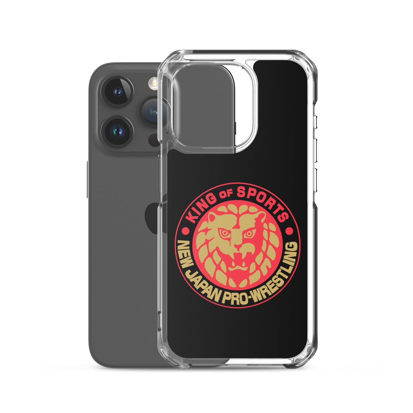 Lion Mark Clear Case for iPhone® (Black & Red & Gold) Other Goods PW Catalog