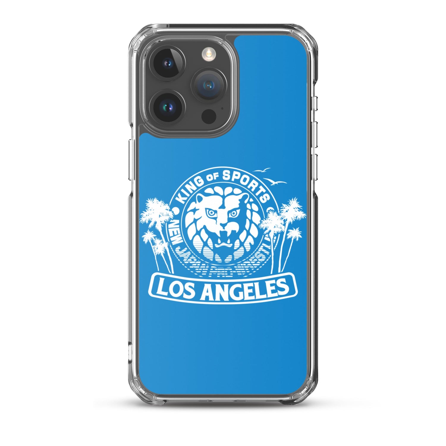 LION MARK LOS ANGELES Clear Case for iPhone® (Light blue) Other Goods PW Catalog