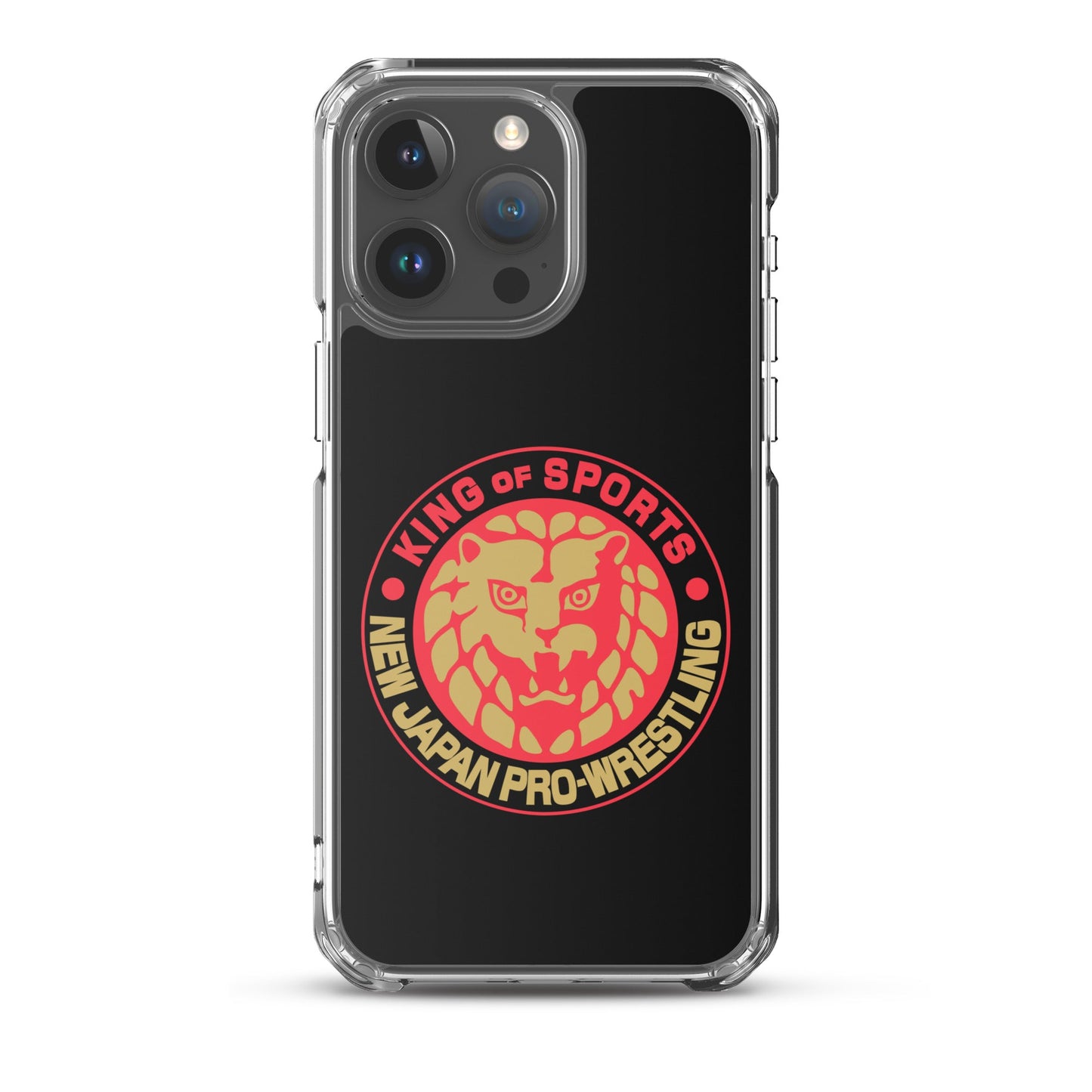Lion Mark Clear Case for iPhone® (Black & Red & Gold) Other Goods PW Catalog