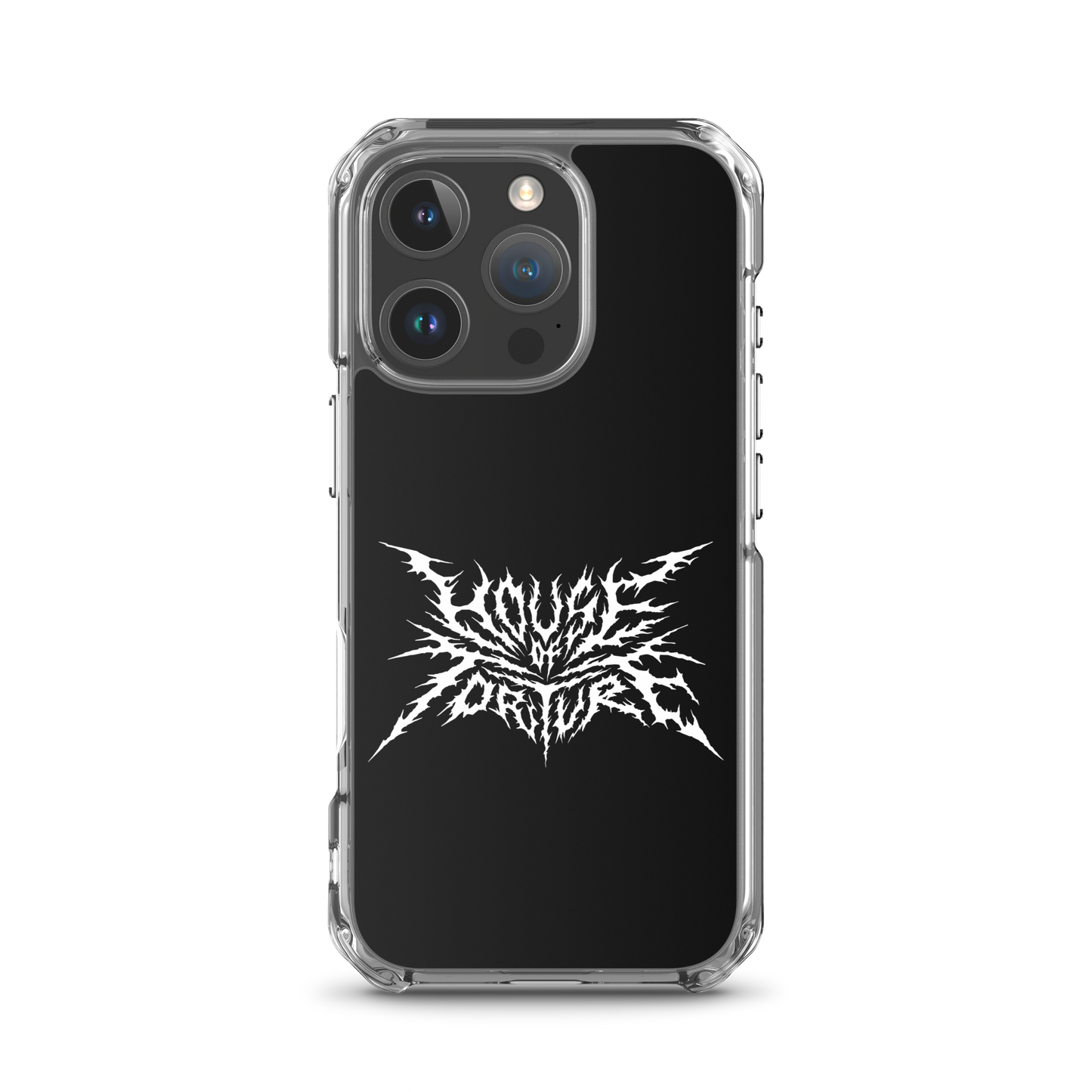 House of Torture Clear Case for iPhone® Other Goods PW Catalog