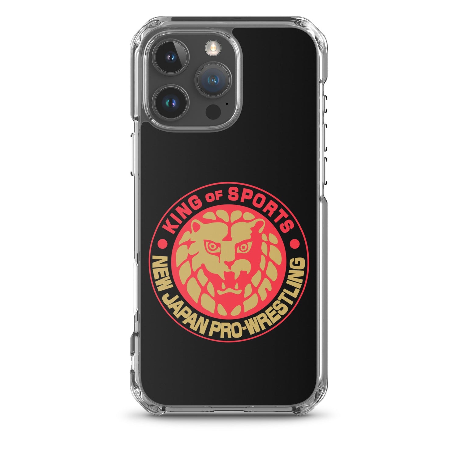 Lion Mark Clear Case for iPhone® (Black & Red & Gold) Other Goods PW Catalog