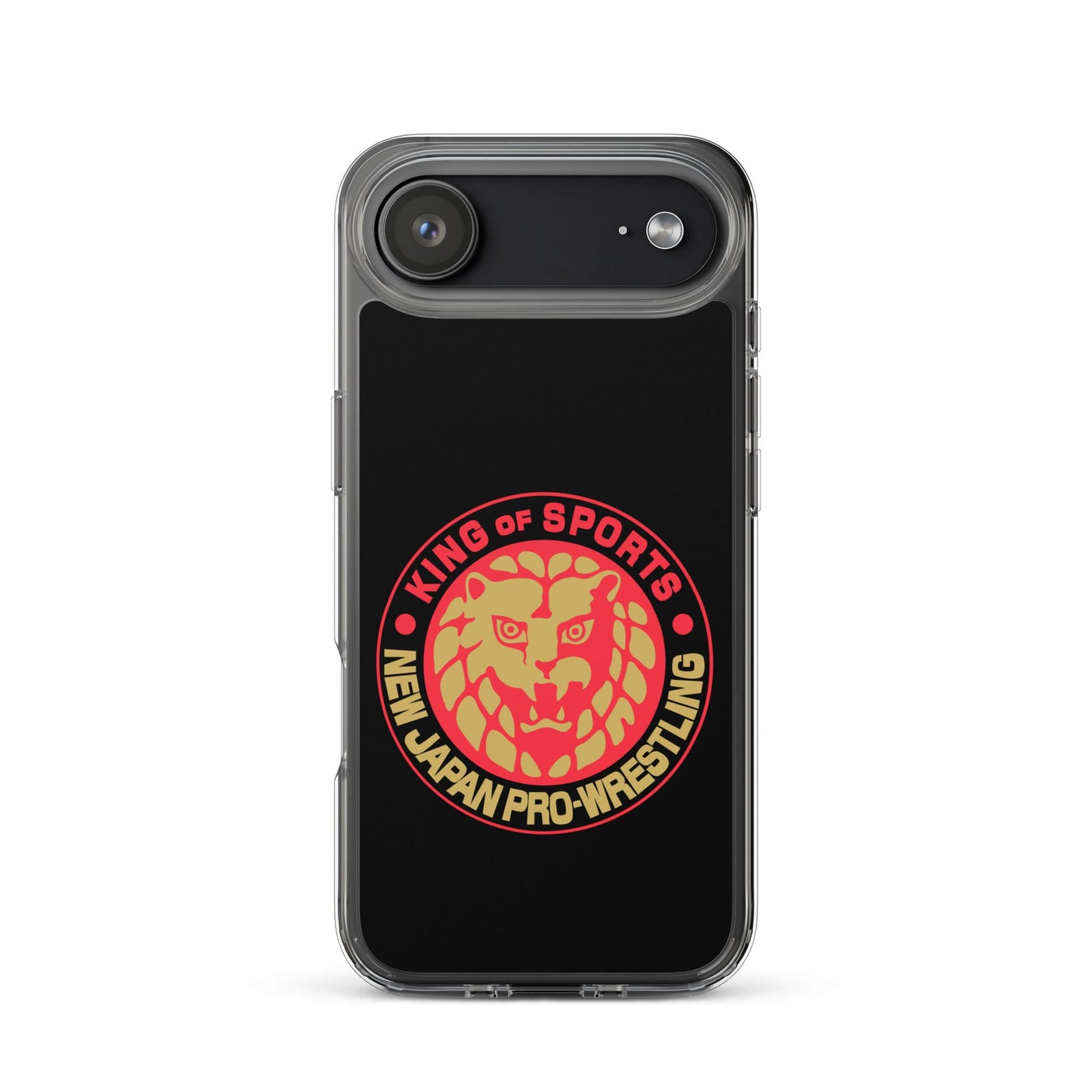 Lion Mark Clear Case for iPhone® (Black & Red & Gold) Other Goods PW Catalog
