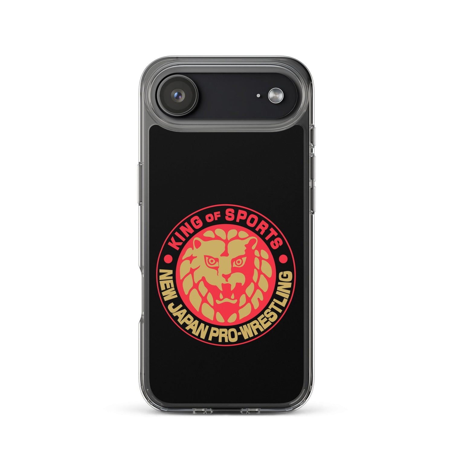 Lion Mark Clear Case for iPhone® (Black & Red & Gold) Other Goods PW Catalog