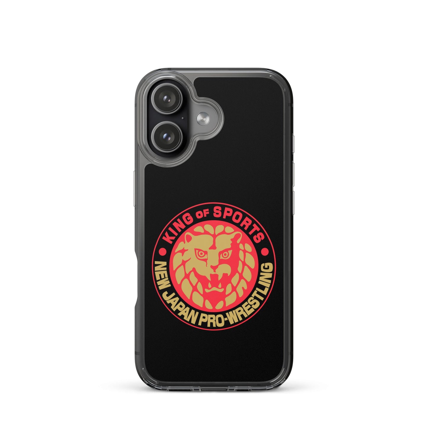 Lion Mark Clear Case for iPhone® (Black & Red & Gold) Other Goods PW Catalog