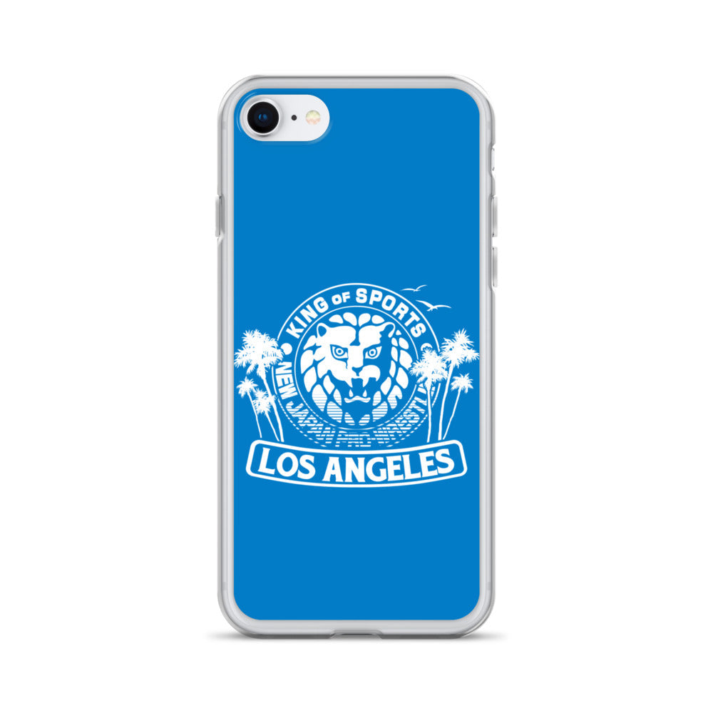 LION MARK LOS ANGELES Clear Case for iPhone® (Light blue) Other Goods PW Catalog