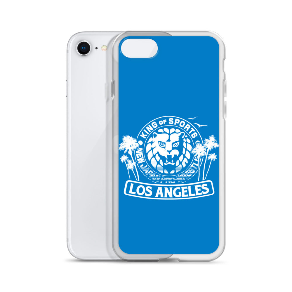 LION MARK LOS ANGELES Clear Case for iPhone® (Light blue) Other Goods PW Catalog